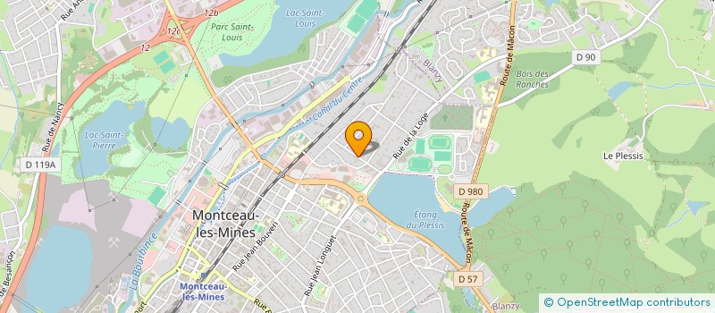 localisation de l'entreprise MATTEC à MONTCEAU-LES-MINES