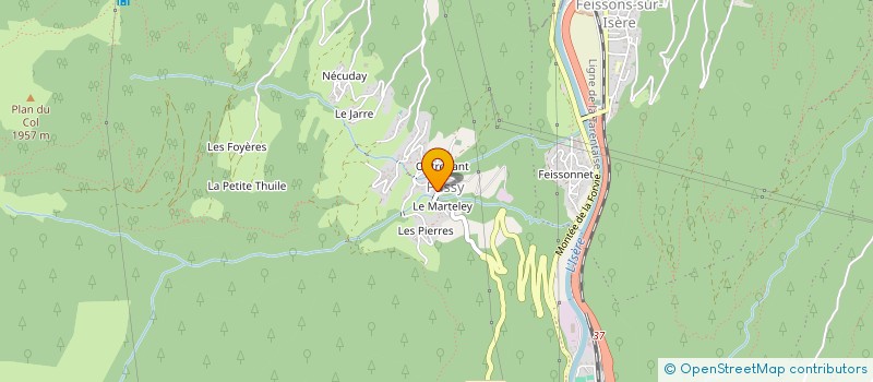 localisation de l'entreprise MATTELARA  LA LECHERE