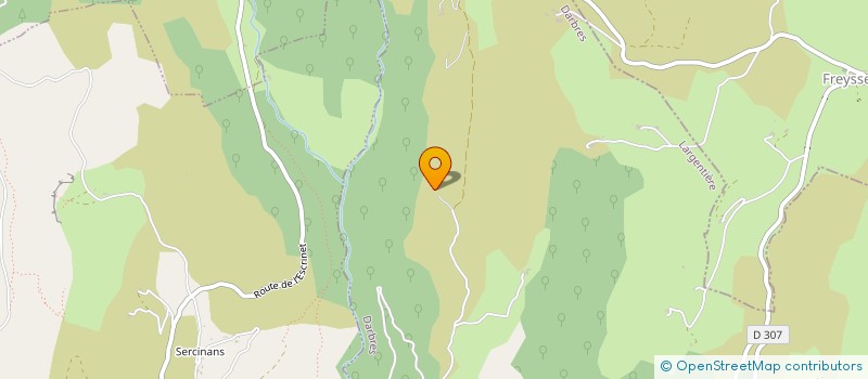 localisation de l'entreprise MATTELIN  DARBRES