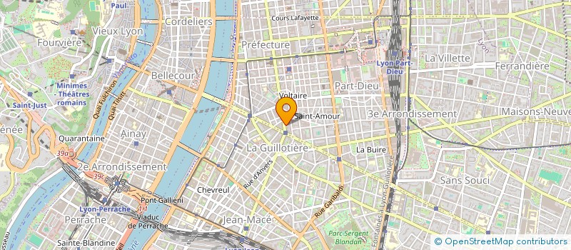 localisation de l'entreprise MATTELON J ET CAUCAT S à LYON