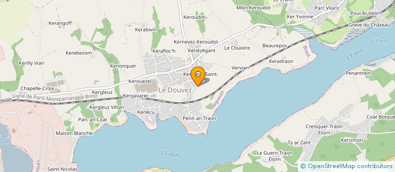 localisation de l'entreprise MATTENZ  GUIPAVAS