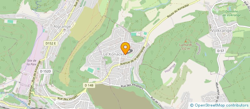 localisation de l'entreprise MATTEO  HAYANGE