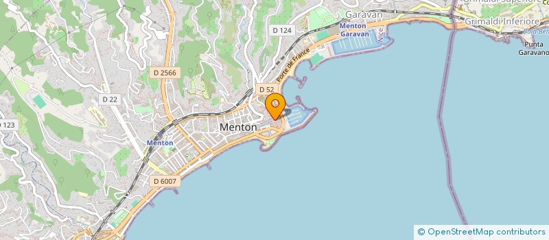 localisation de l'entreprise MATTEO à MENTON