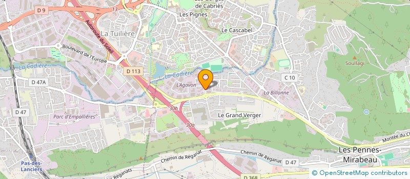 localisation de l'entreprise MATTEO à LES PENNES-MIRABEAU