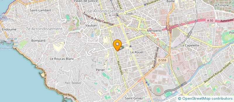 localisation de l'entreprise MATTEO à MARSEILLE