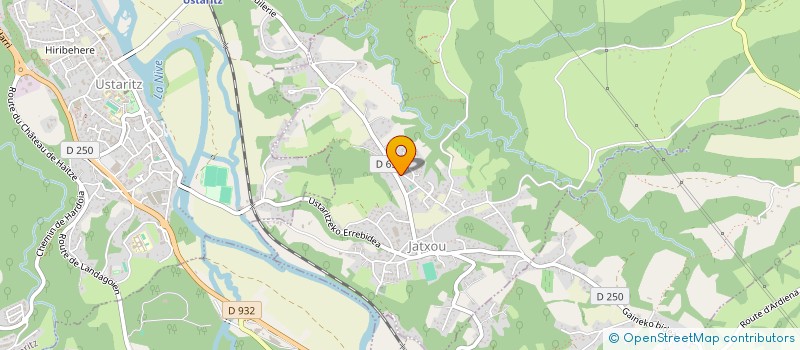 localisation de l'entreprise MATTEO  JATXOU