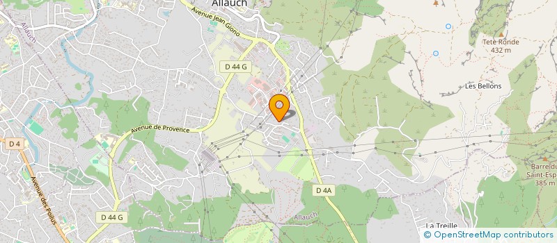 localisation de l'entreprise MATTEO IMMO  ALLAUCH