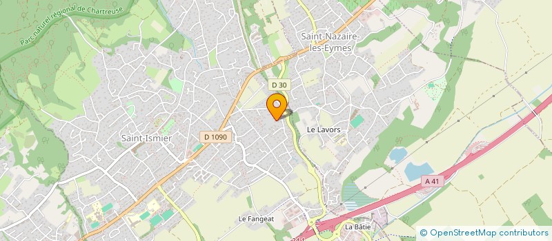 localisation de l'entreprise MATTEOCINQUECENTO  SAINT-ISMIER