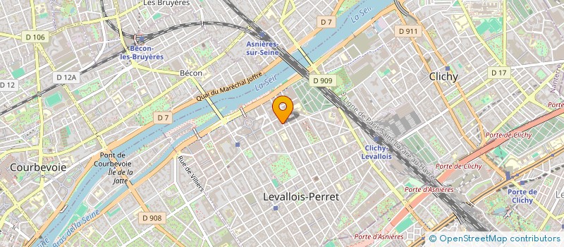 localisation de l'entreprise MATTERA DOMINVEST à LEVALLOIS-PERRET