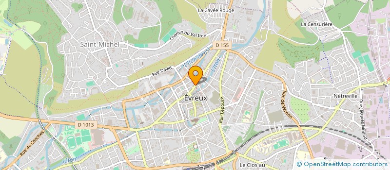 localisation de l'entreprise MATTEVA à EVREUX