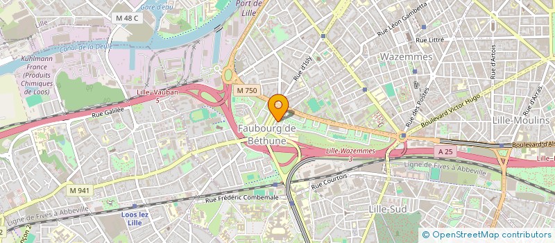 localisation de l'entreprise MATTH SECURITE PRO à LILLE
