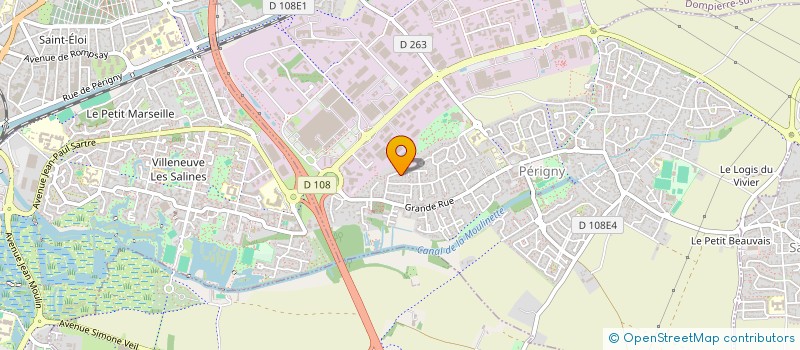 localisation de l'entreprise MATTHEO  PERIGNY