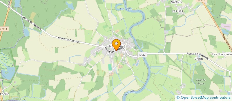 localisation de l'entreprise MATTHIAS CAUFFET CARRELAGE  RATENELLE