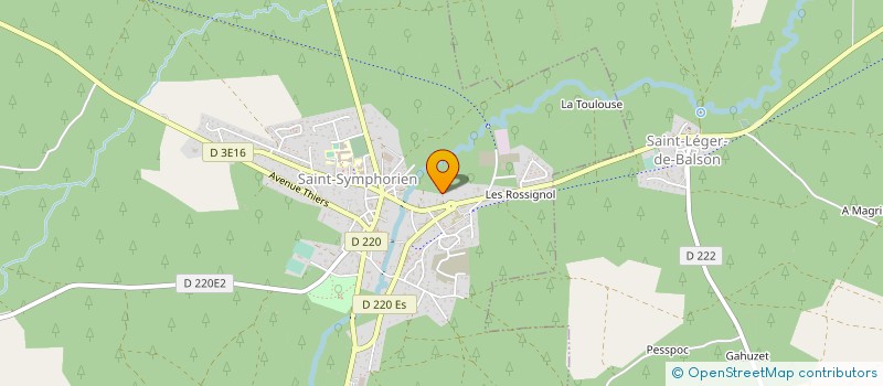 localisation de l'entreprise MATTHIAS MAJID PLOMBERIE & DEBOUCHAGE à SAINT-SYMPHORIEN