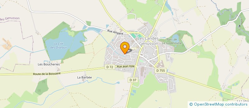 localisation de l'entreprise MATTHIAS TRANSPORTS à SAINT-AUBIN-DES-ORMEAUX
