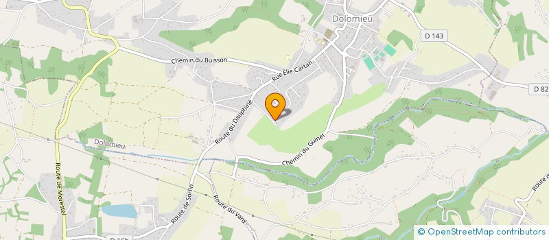 localisation de l'entreprise MATTHIEU 3D SERVICES  DOLOMIEU