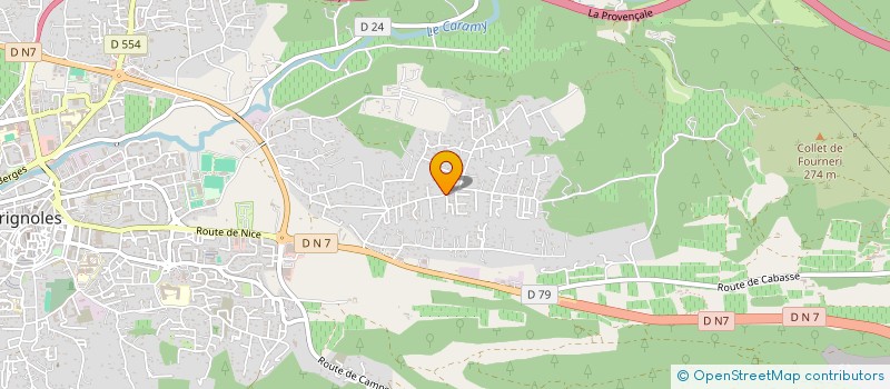 localisation de l'entreprise MATTHIEU à BRIGNOLES