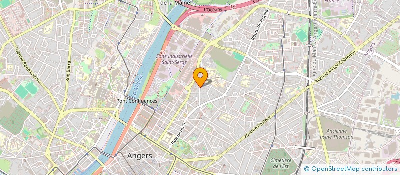 localisation de l'entreprise MATTHIEU ALIX à ANGERS