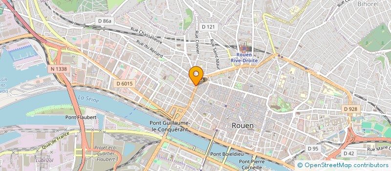 localisation de l'entreprise MATTHIEU DERO CONSEIL à ROUEN