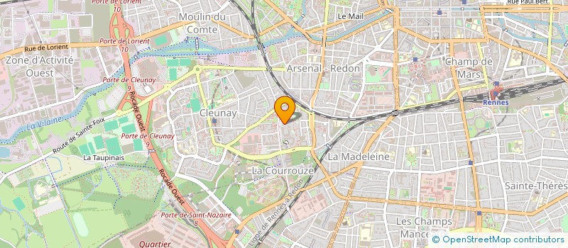 localisation de l'entreprise MATTHIEU GRALL EXPERT-CONSEIL  RENNES