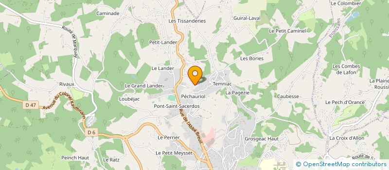localisation de l'entreprise MATTHIEU KELLER à SARLAT-LA-CANEDA