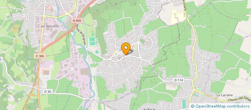 localisation de l'entreprise MATTHIEU LEGROS CONSEIL  VOURLES