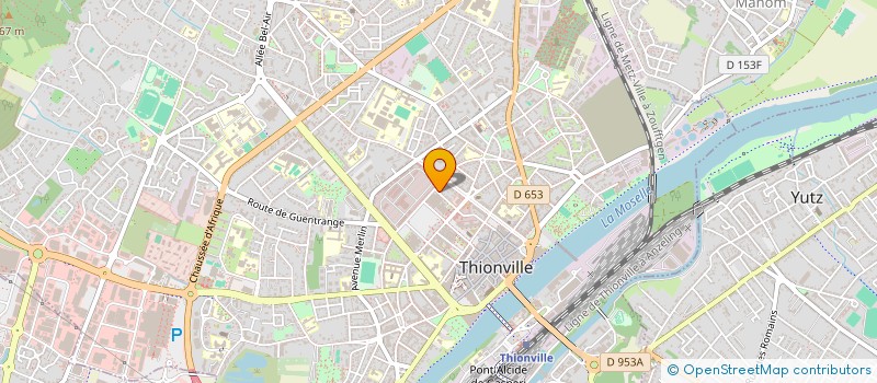 localisation de l'entreprise MATTHIEU LOSCUL  THIONVILLE