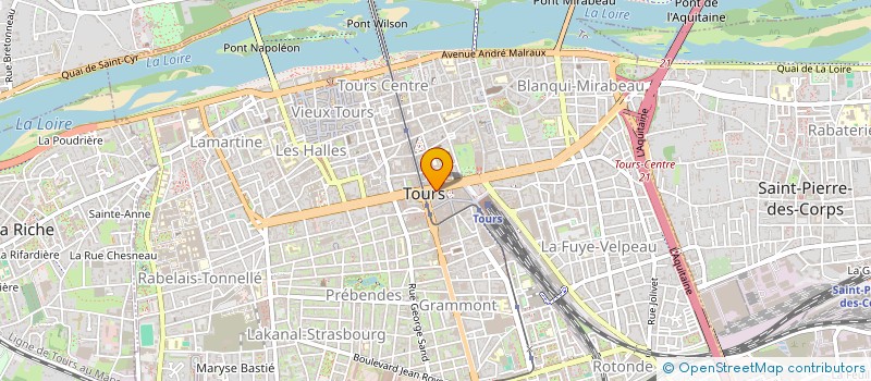 localisation de l'entreprise MATTHIEU MEUBLAT  TOURS