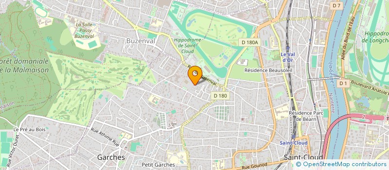 localisation de l'entreprise MATTHIEU & OLIVIER à GARCHES