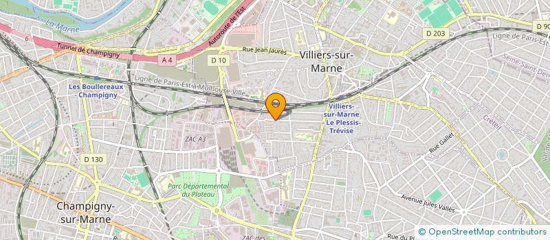 localisation de l'entreprise MATTHIMMO  VILLIERS-SUR-MARNE