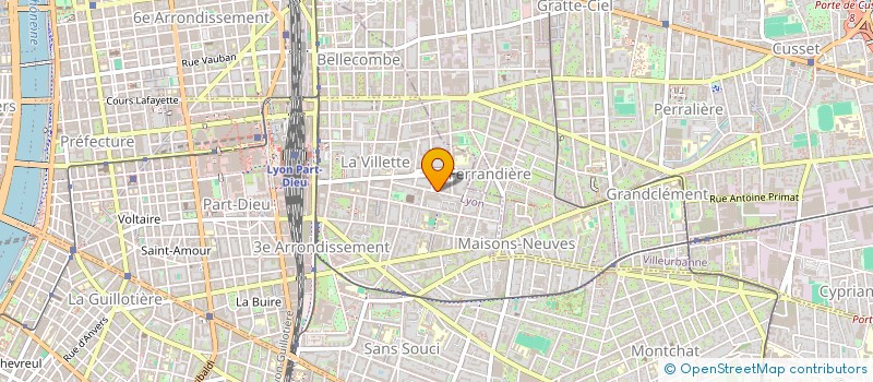 localisation de l'entreprise MATTILY  LYON