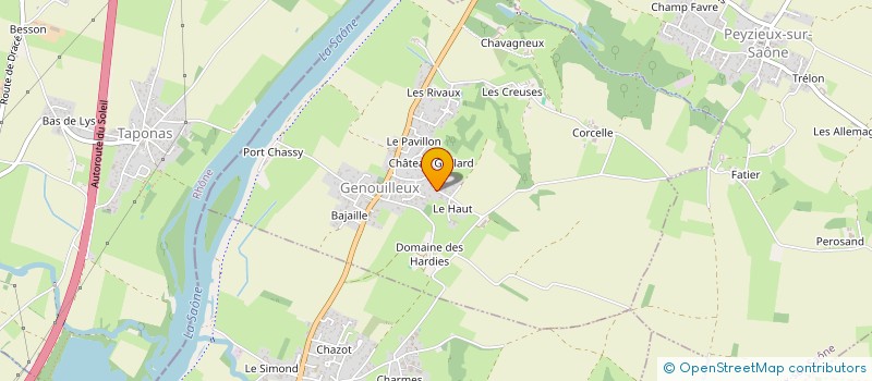 localisation de l'entreprise MATTIM  GENOUILLEUX