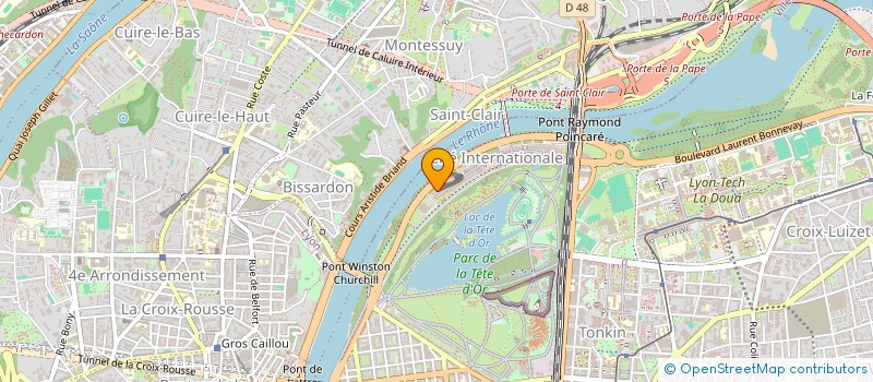 localisation de l'entreprise MATTINVEST à LYON