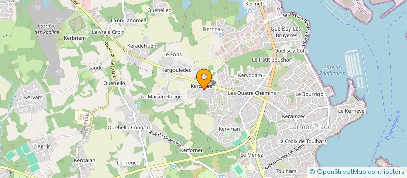 localisation de l'entreprise MATTIONI IMMOBILIER  LARMOR-PLAGE