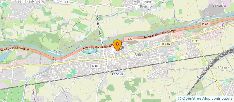 localisation de l'entreprise MATTIS  LE SOLER