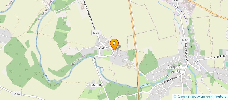 localisation de l'entreprise MATTIVIA  GRISY-SUISNES