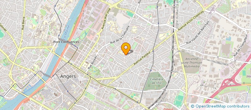 localisation de l'entreprise MATTS INVESTMENTS à ANGERS