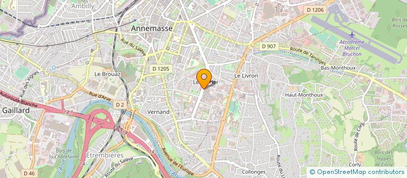 localisation de l'entreprise MATTUZZI à ANNEMASSE