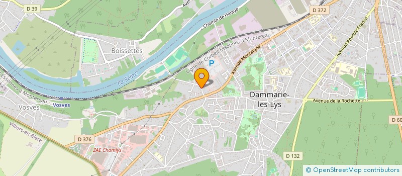 localisation de l'entreprise MATTWINS à DAMMARIE-LES-LYS