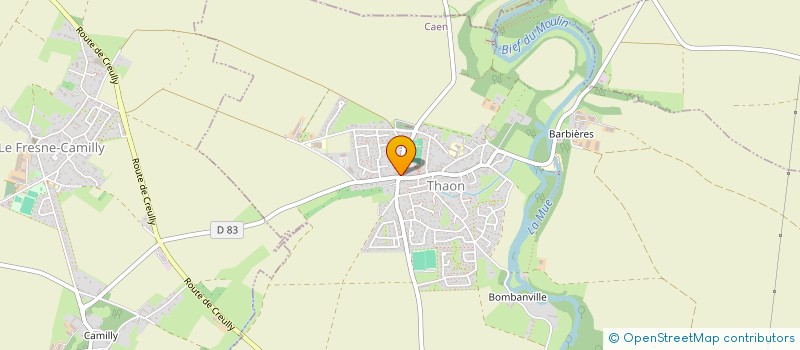 localisation de l'entreprise MATTYS  THAON