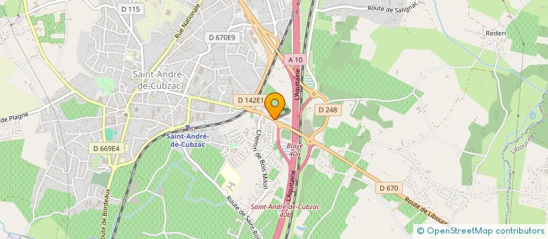 localisation de l'entreprise MATUREL à SAINT-ANDRE-DE-CUBZAC