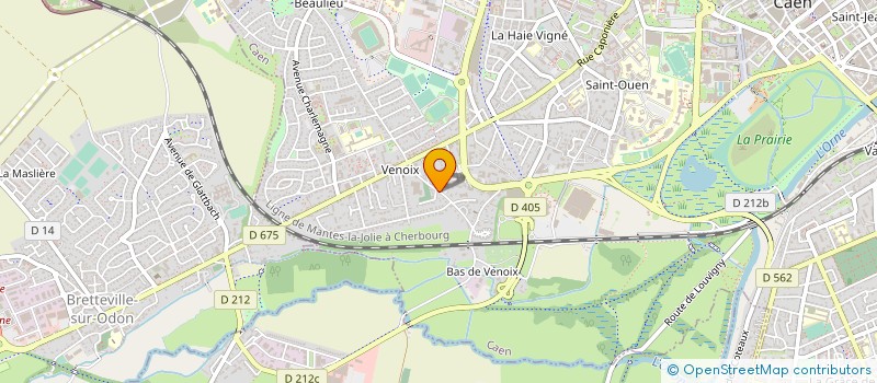 localisation de l'entreprise MATUSALIX à CAEN