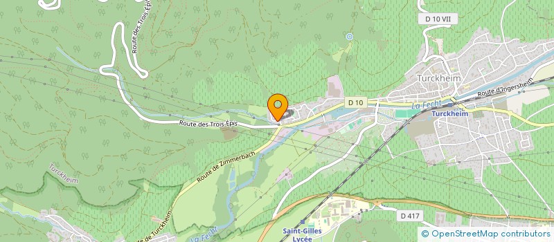 localisation de l'entreprise MATUTUR  TURCKHEIM