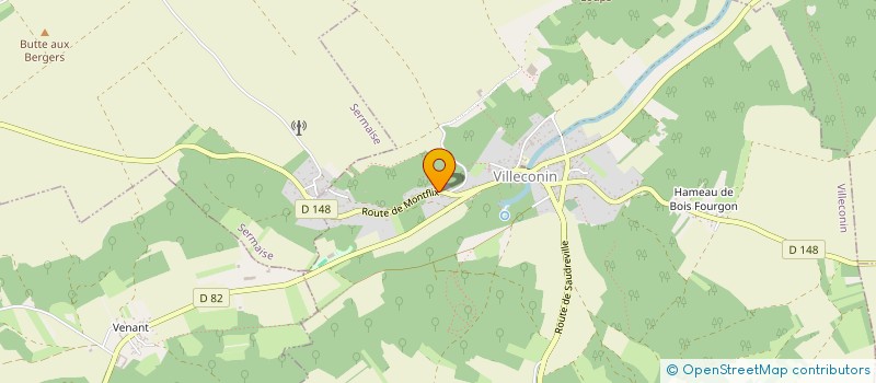 localisation de l'entreprise MATWOOD à VILLECONIN