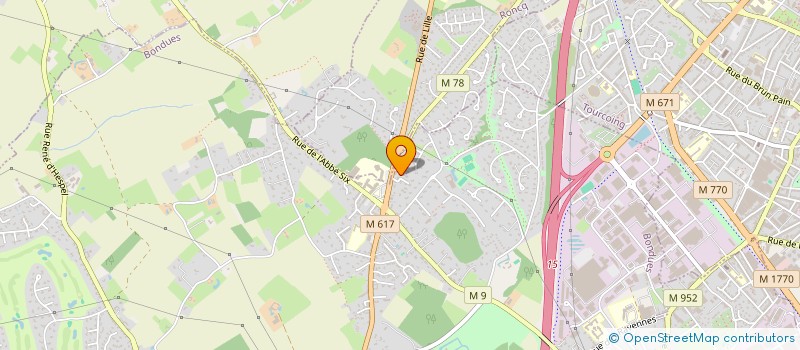 localisation de l'entreprise MATXPRO à BONDUES