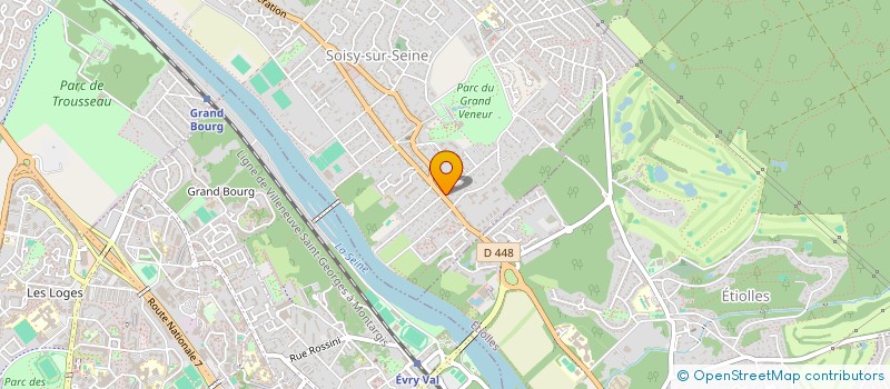 localisation de l'entreprise MATY BF à SOISY-SUR-SEINE