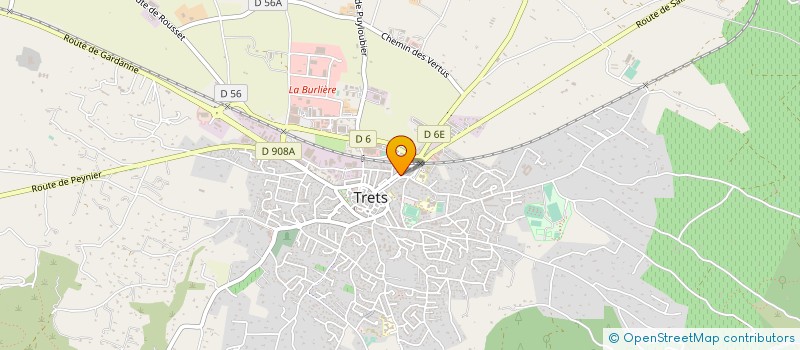 localisation de l'entreprise MATY FLEURS à TRETS
