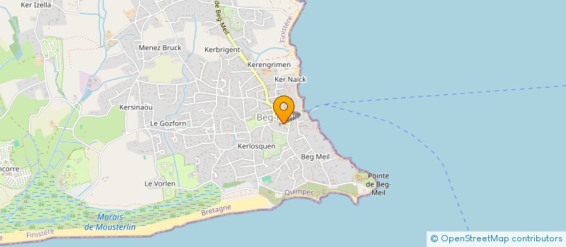 localisation de l'entreprise MATYJOLI  FOUESNANT