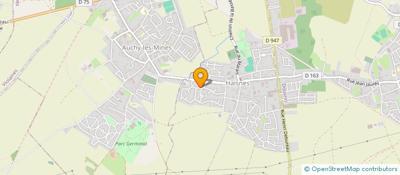 localisation de l'entreprise MATYLENNAT  HAISNES