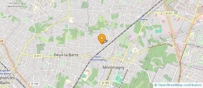 localisation de l'entreprise MATYS  DEUIL-LA-BARRE